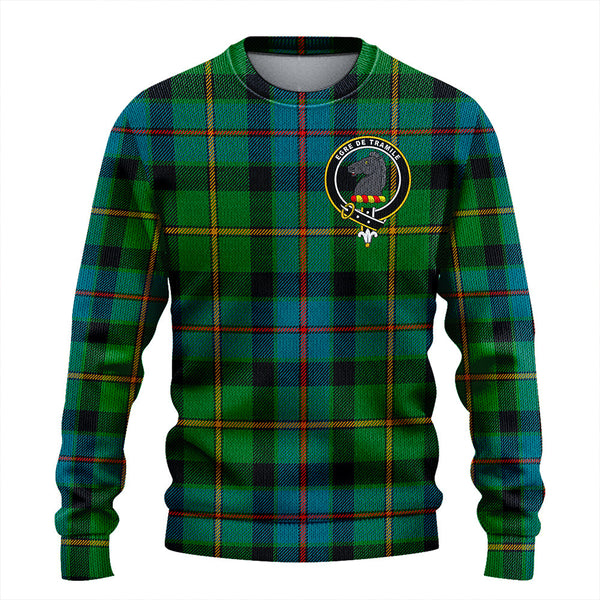 Tait Ancient Clan Badge Tartan Knitted Sweater