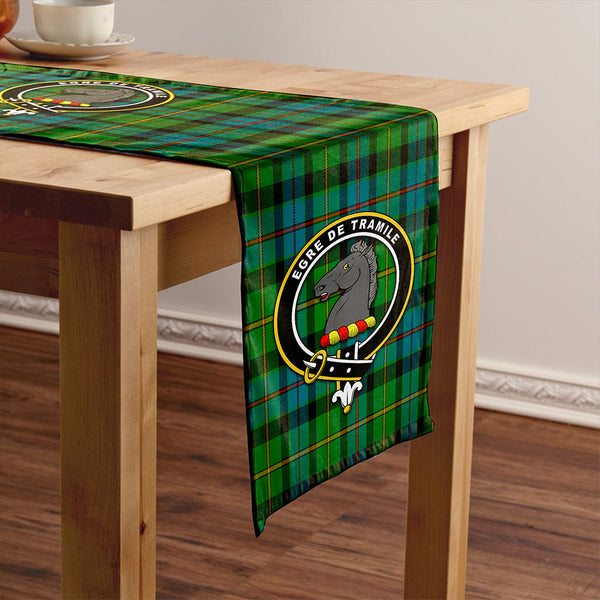 Tait Ancient Clan Badge Tartan Table Runner