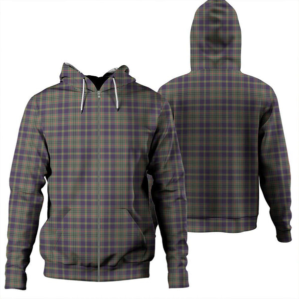 Taylor Weathered Tartan Classic Zipper Hoodie