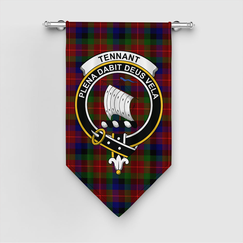 Tennant Tartan Classic Crest Gonfalon