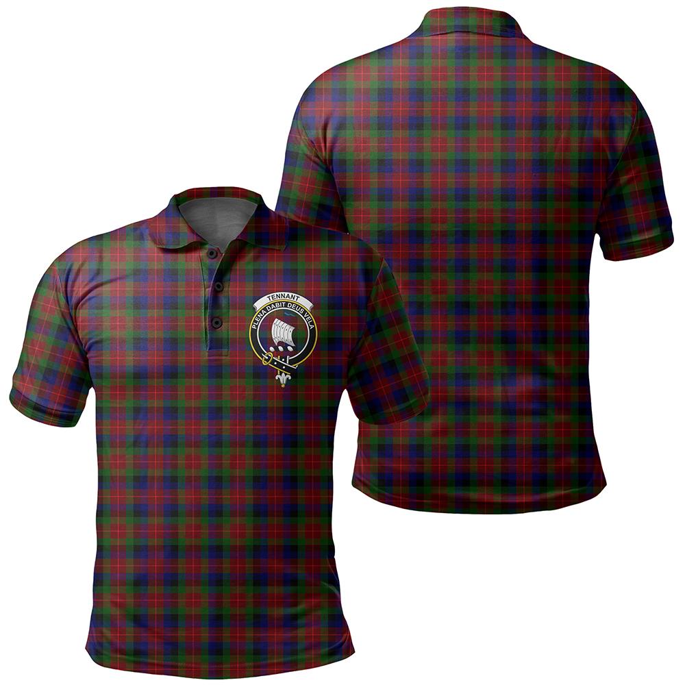 Tennant Tartan Classic Crest Polo Shirt