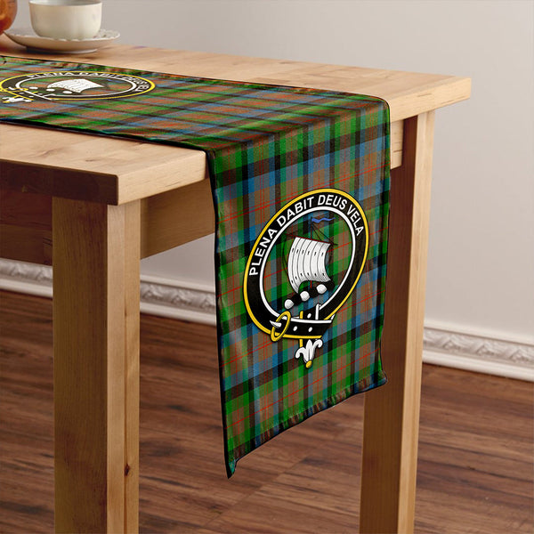 Tennant Ancient Clan Badge Tartan Table Runner