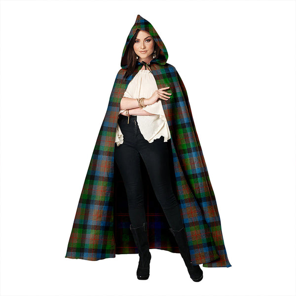 Tennant Ancient Clan Badge Tartan Hooded Cloak