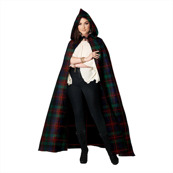 Tennant Modern Clan Badge Tartan Hooded Cloak