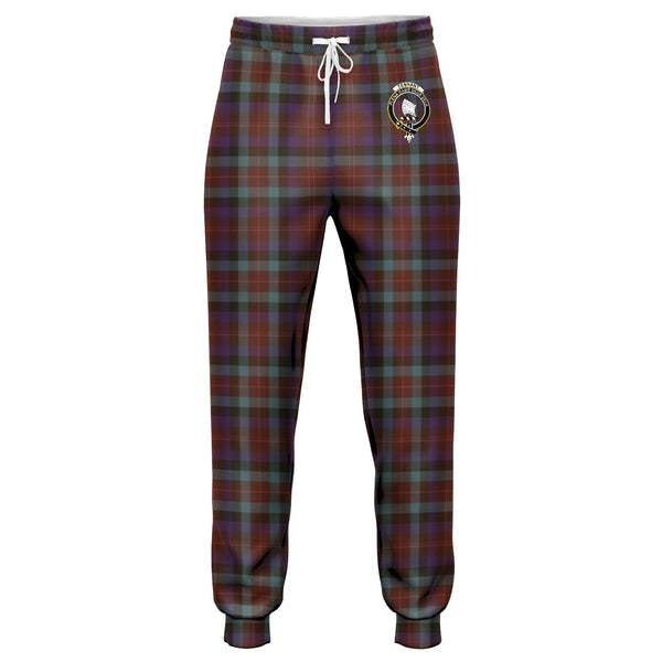 Tennant Weathered Clan Badge Tartan Jogger Pants