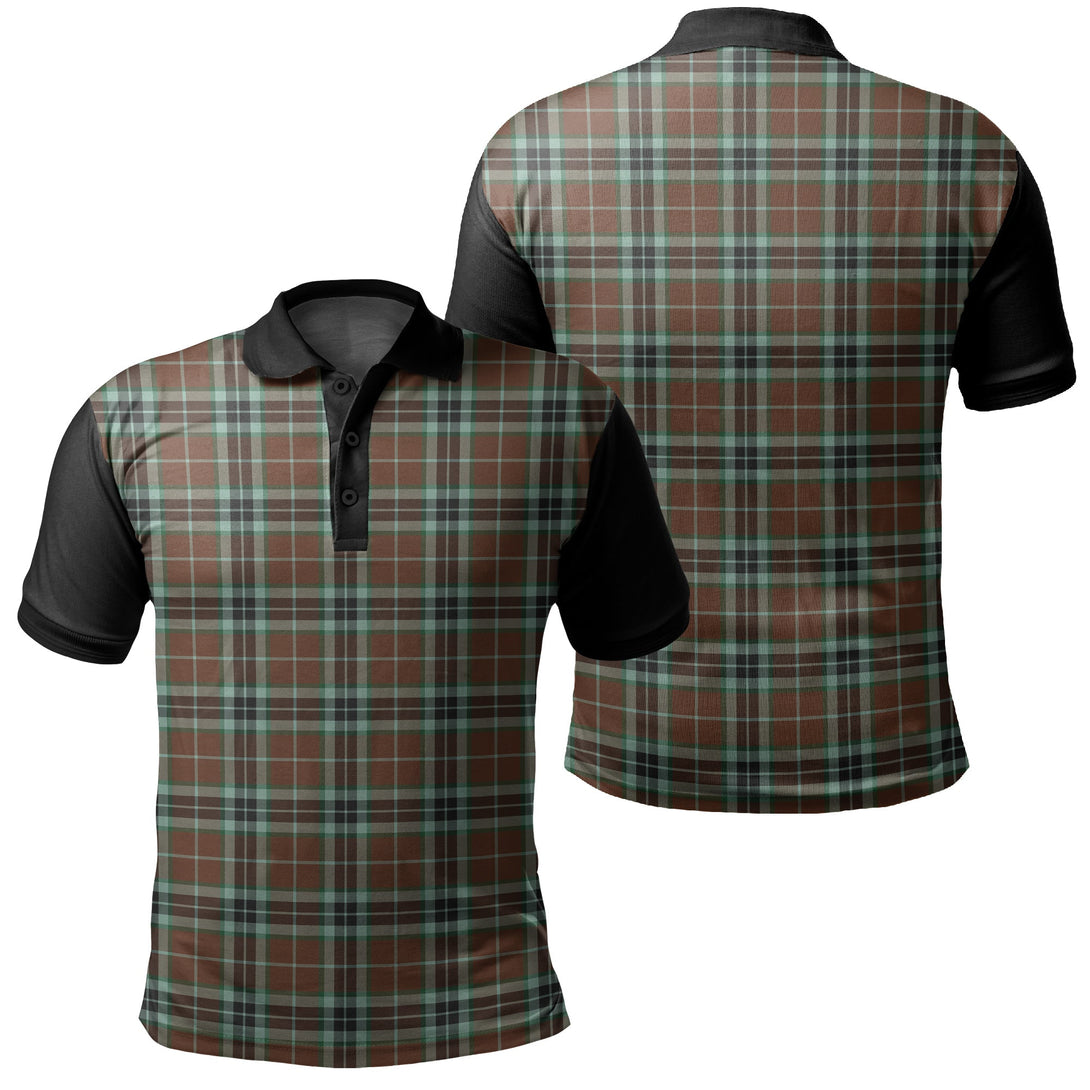 Thomson Hunting Modern Tartan Classic Polo Shirt Black Neck 1 Style