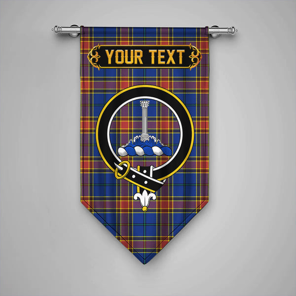 Traill (Trayle) Modern Clan Badge Tartan Gonfalon Personalize