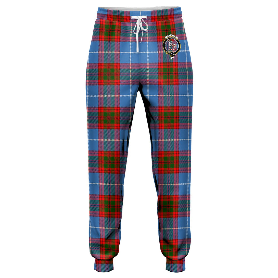 Trotter Clan Badge Tartan Jogger Pants