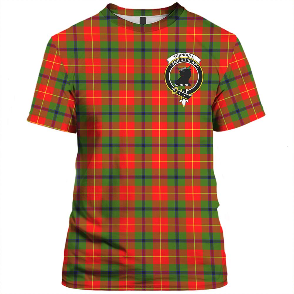 Turnbull Dress Tartan Classic Crest T-Shirt