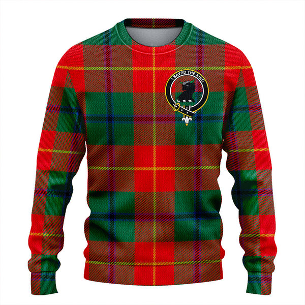 Turnbull Dress Modern Clan Badge Tartan Knitted Sweater