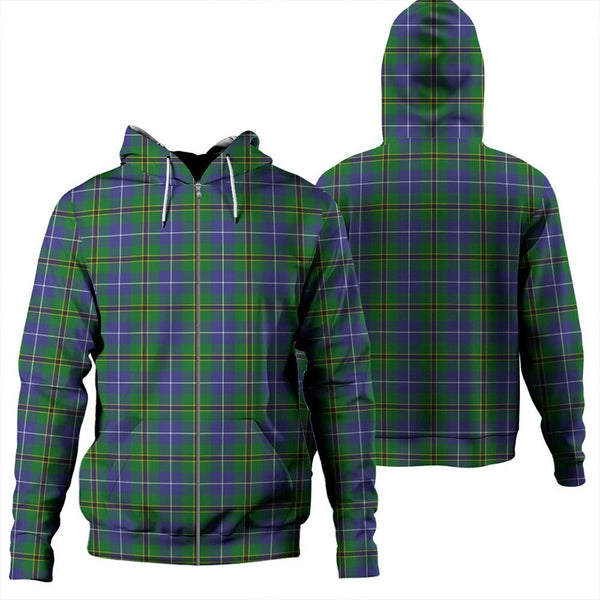 Turnbull Hunting Tartan Classic Zipper Hoodie