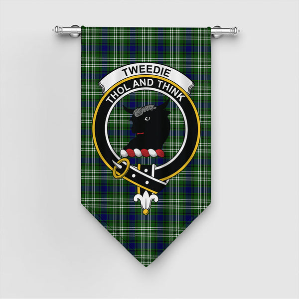 Tweedside District Tartan Classic Crest Gonfalon