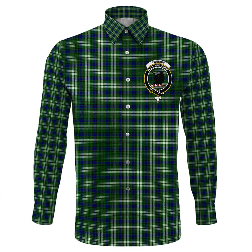 Tweedside District Tartan Classic Crest Long Sleeve Button Shirt