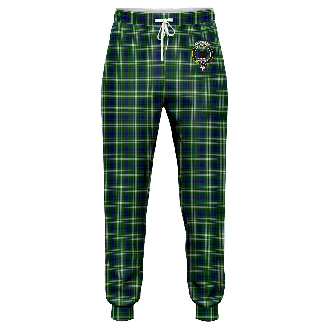 Tweedside District Clan Badge Tartan Jogger Pants