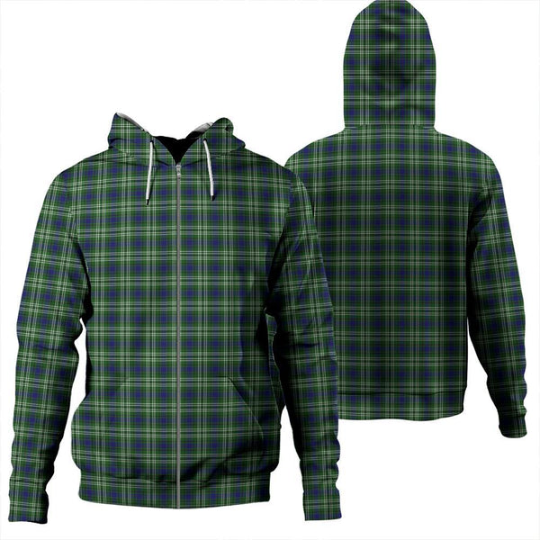 Tweedside District Tartan Classic Zipper Hoodie