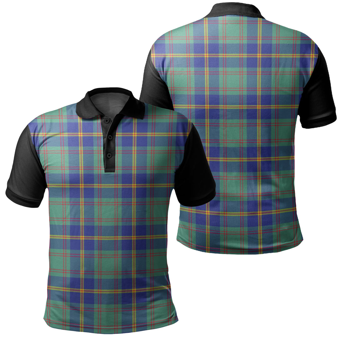 US Marine Tartan Classic Polo Shirt Black Neck 1 Style