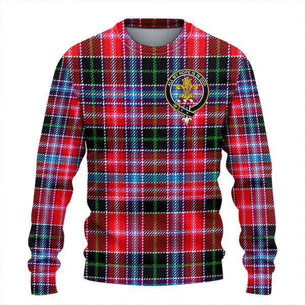 Udny Clan Badge Tartan Knitted Sweater