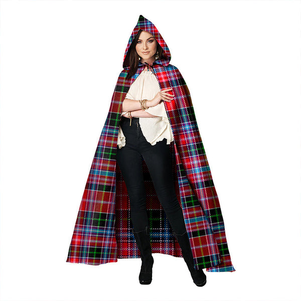 Udny Clan Badge Tartan Hooded Cloak