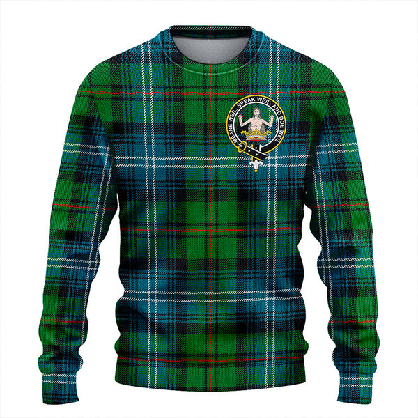 Urquhart Ancient Clan Badge Tartan Knitted Sweater