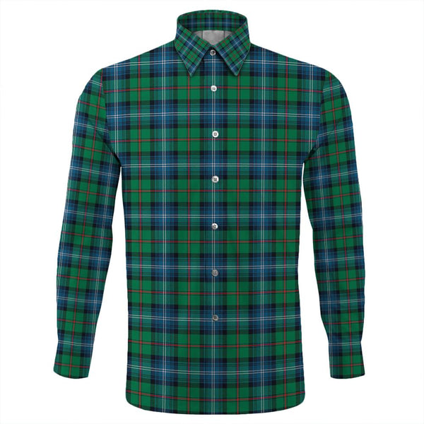 Urquhart Ancient Tartan Classic Long Sleeve Button Shirt