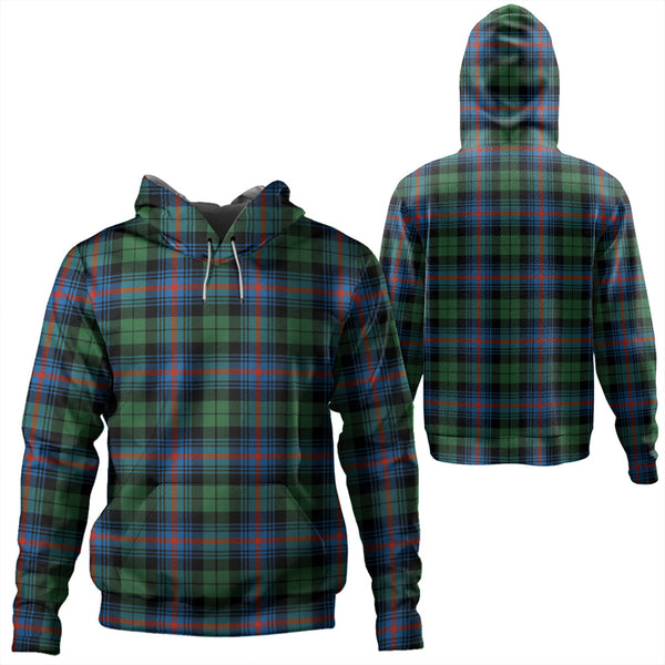 Urquhart Broad Red Ancient Tartan Classic Hoodie