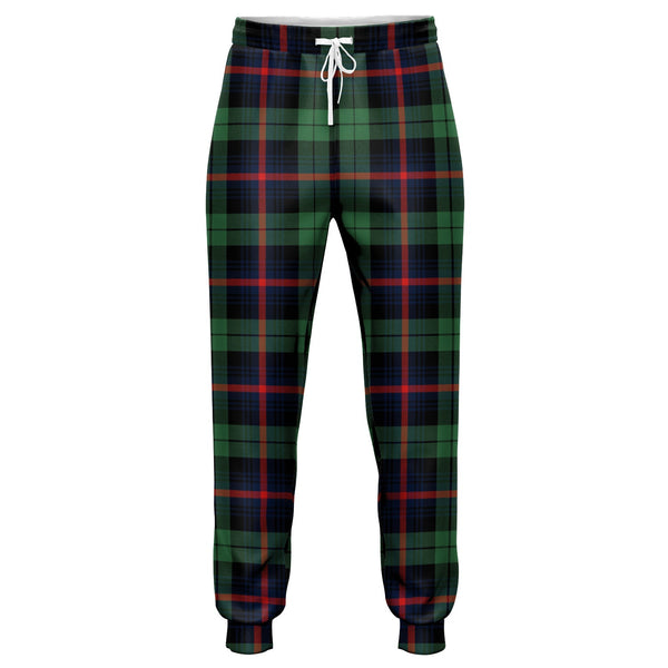 Urquhart Broad Red Modern Tartan Jogger Pants