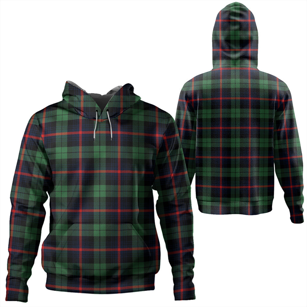 Urquhart Broad Red Modern Tartan Classic Hoodie