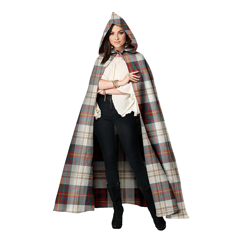 Walker Dress Weathered Clan Badge Tartan Hooded Cloak