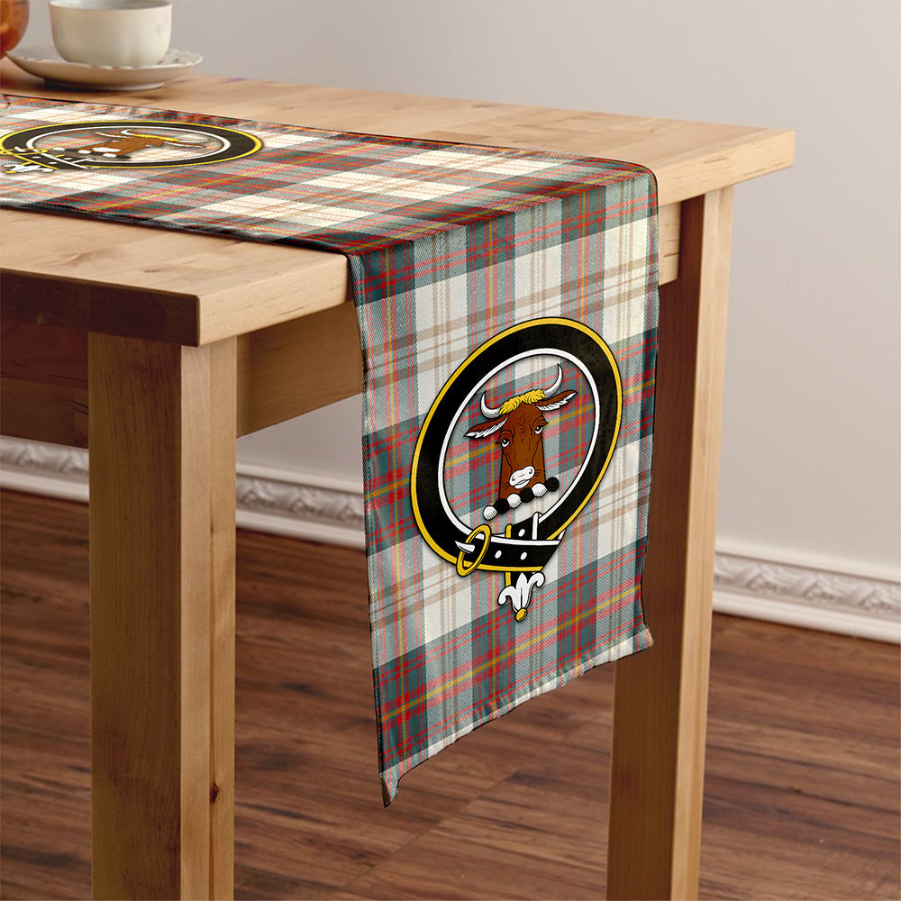 Walker Dress Weathered Clan Badge Tartan Table Runner