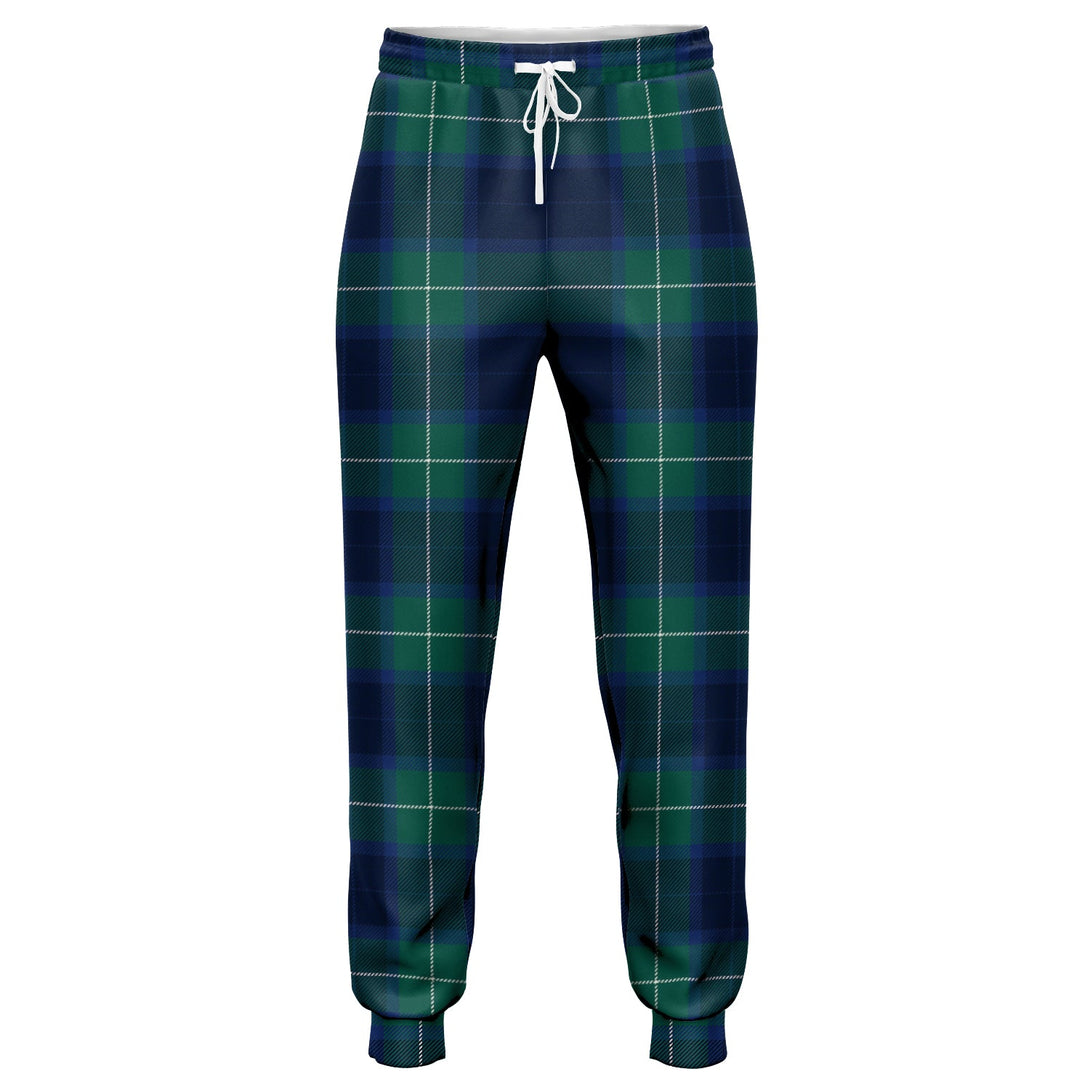 Wallace Blue (Wallas Blue) Modern Tartan Jogger Pants