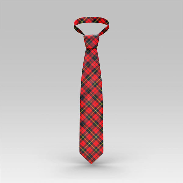 Wallace Hunting Red Tartan Classic Tie