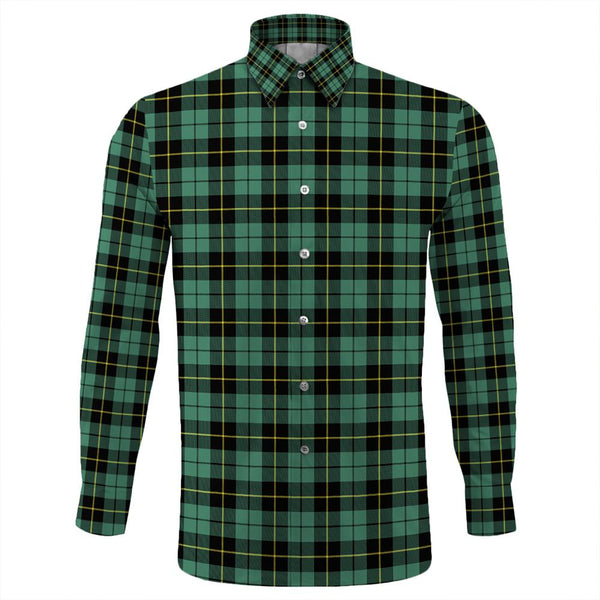 Wallace Hunting Ancient Tartan Classic Long Sleeve Button Shirt