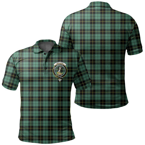 Wallace Hunting Ancient Tartan Classic Crest Polo Shirt