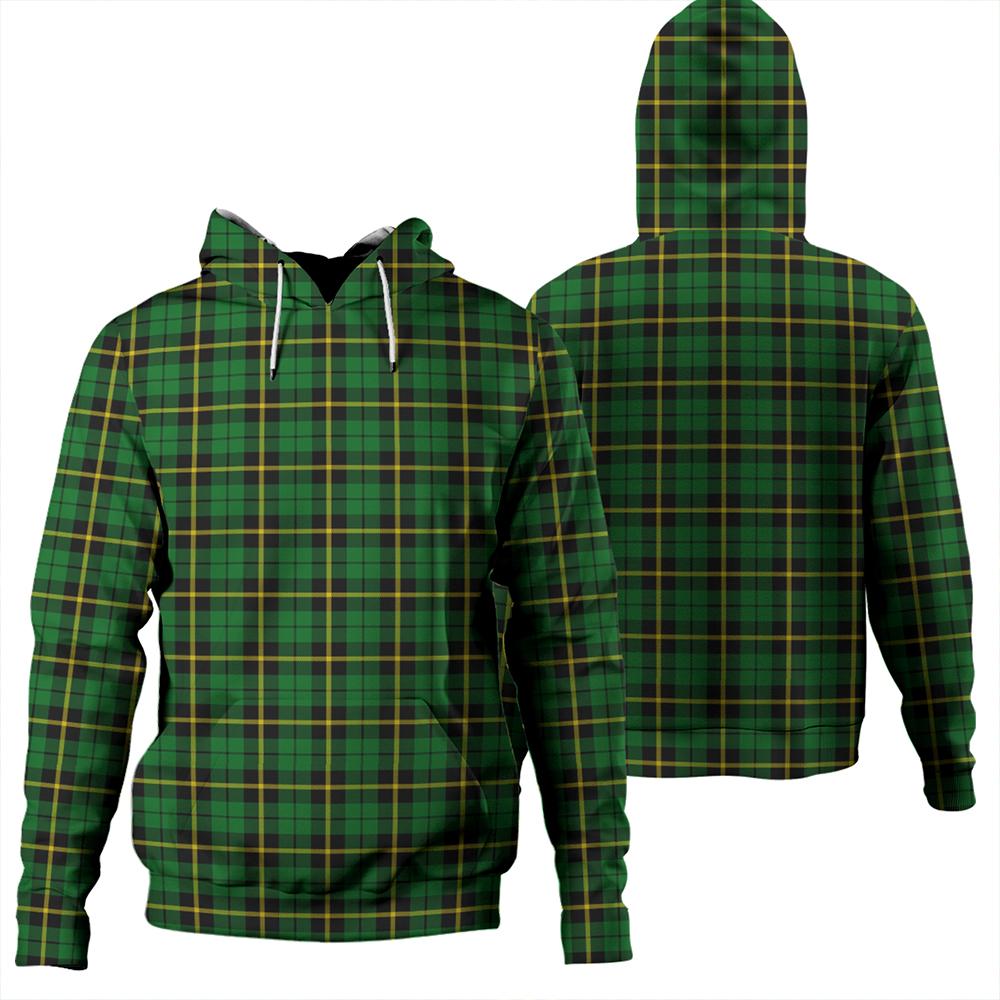 Wallace Hunting Green Tartan Classic Hoodie