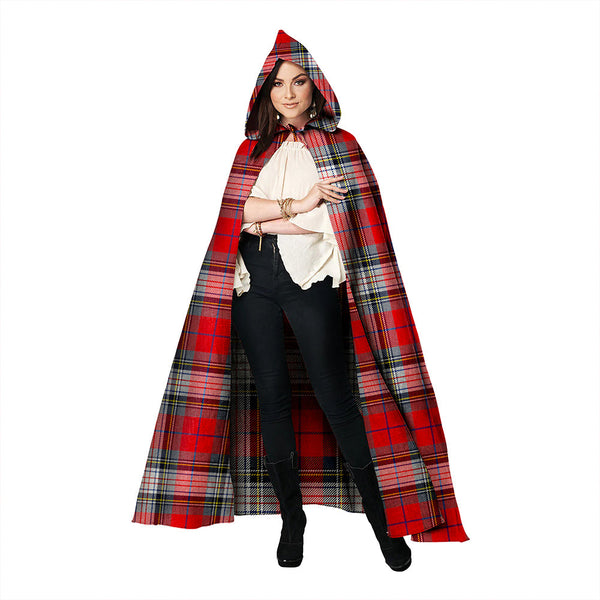 Warden Modern Clan Badge Tartan Hooded Cloak