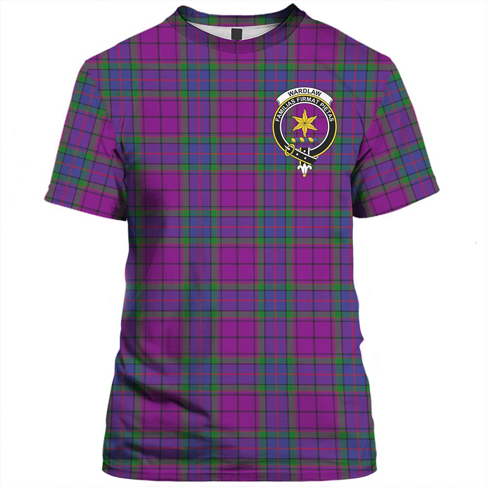 Wardlaw Modern Tartan Classic Crest T-Shirt