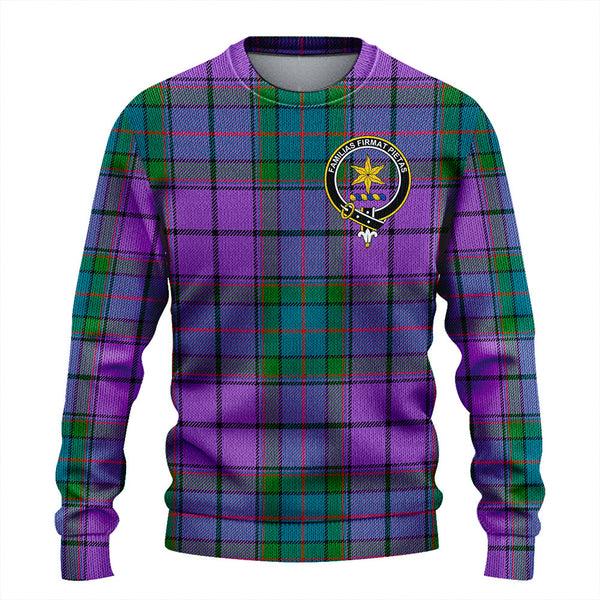 Wardlaw Ancient Clan Badge Tartan Knitted Sweater