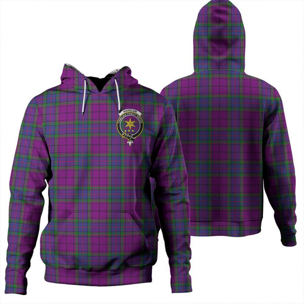 Wardlaw Modern Tartan Classic Crest Hoodie