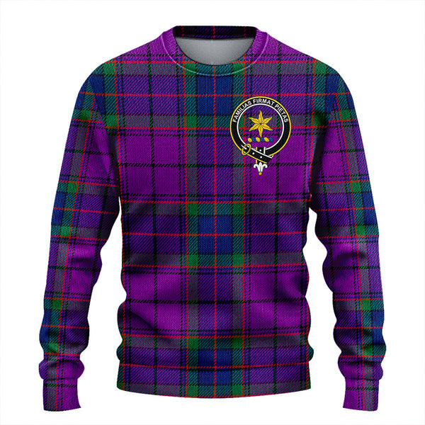 Wardlaw Modern Clan Badge Tartan Knitted Sweater