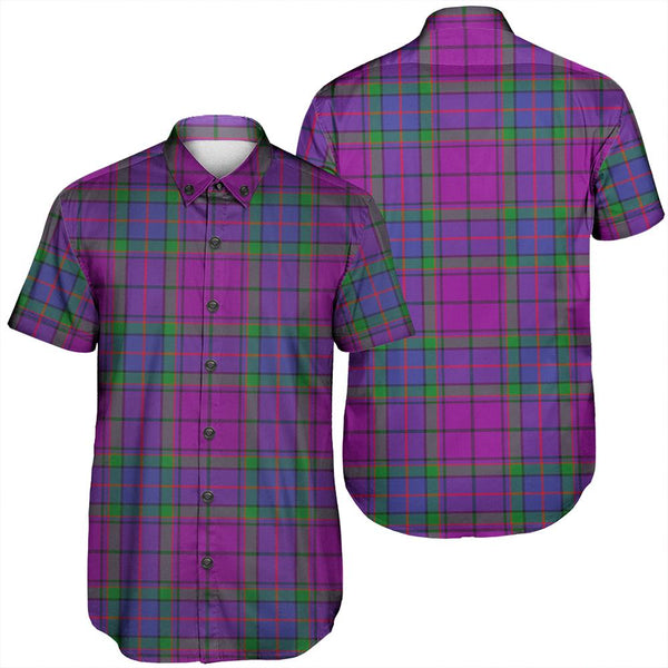 Wardlaw Modern Tartan Classic Short Sleeve Shirt