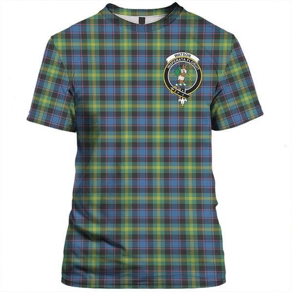 Watson Ancient Tartan Classic Crest T-Shirt