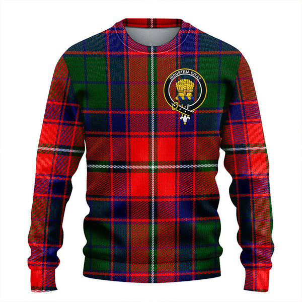 Wauchope Clan Badge Tartan Knitted Sweater