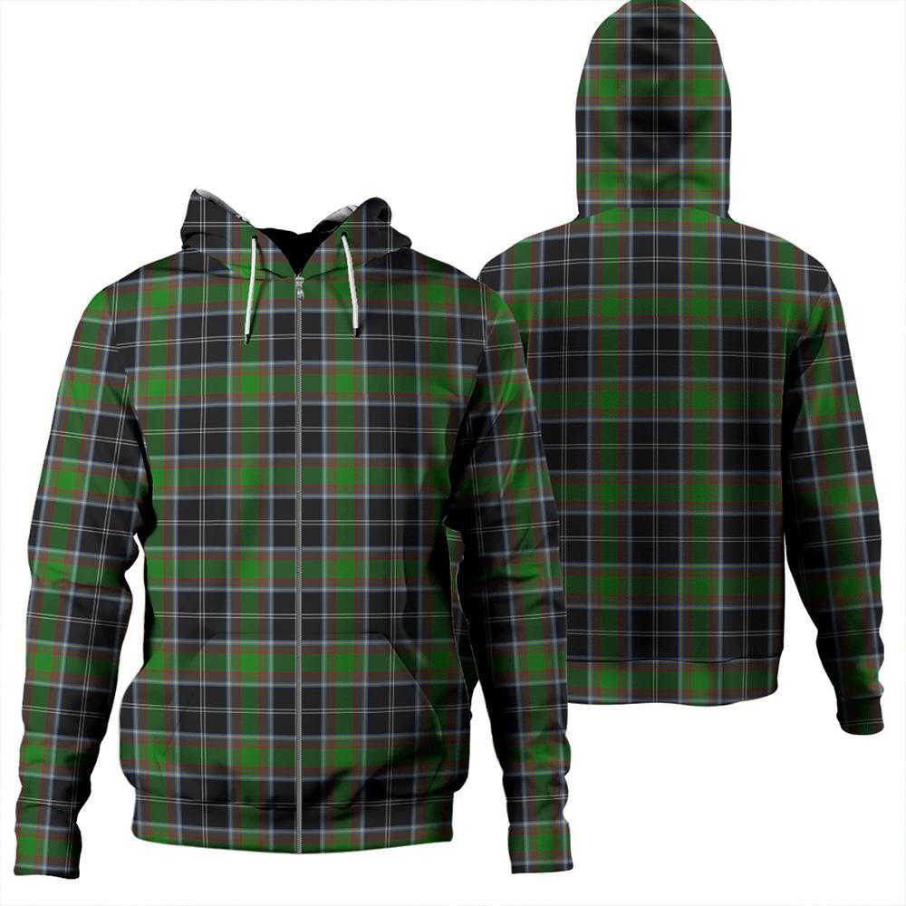 Webster Tartan Classic Zipper Hoodie