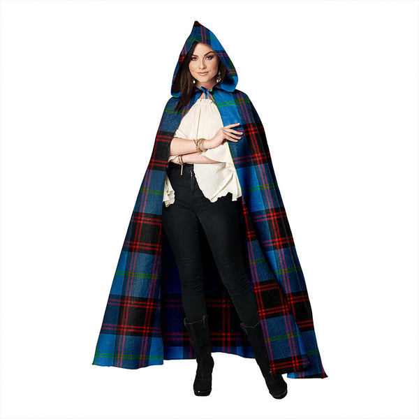 Wedderburn Clan Badge Tartan Hooded Cloak