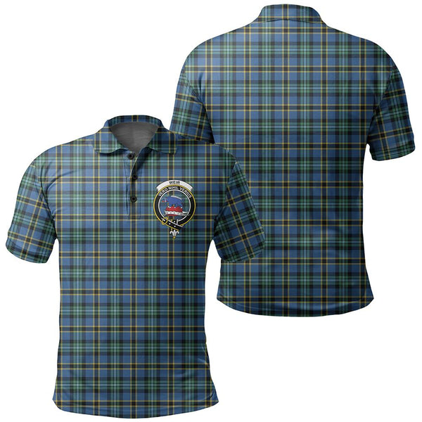 Weir Ancient Tartan Classic Crest Polo Shirt