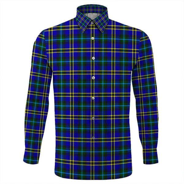 Weir Modern Tartan Classic Long Sleeve Button Shirt