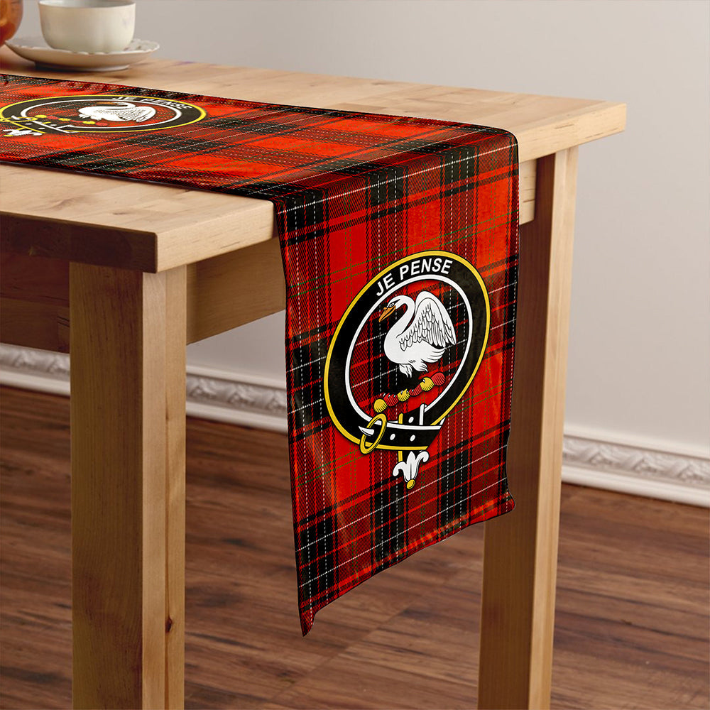 Wemyss Ancient Clan Badge Tartan Table Runner