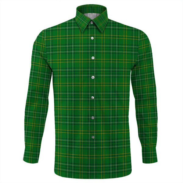 Wexford County Tartan Classic Long Sleeve Button Shirt