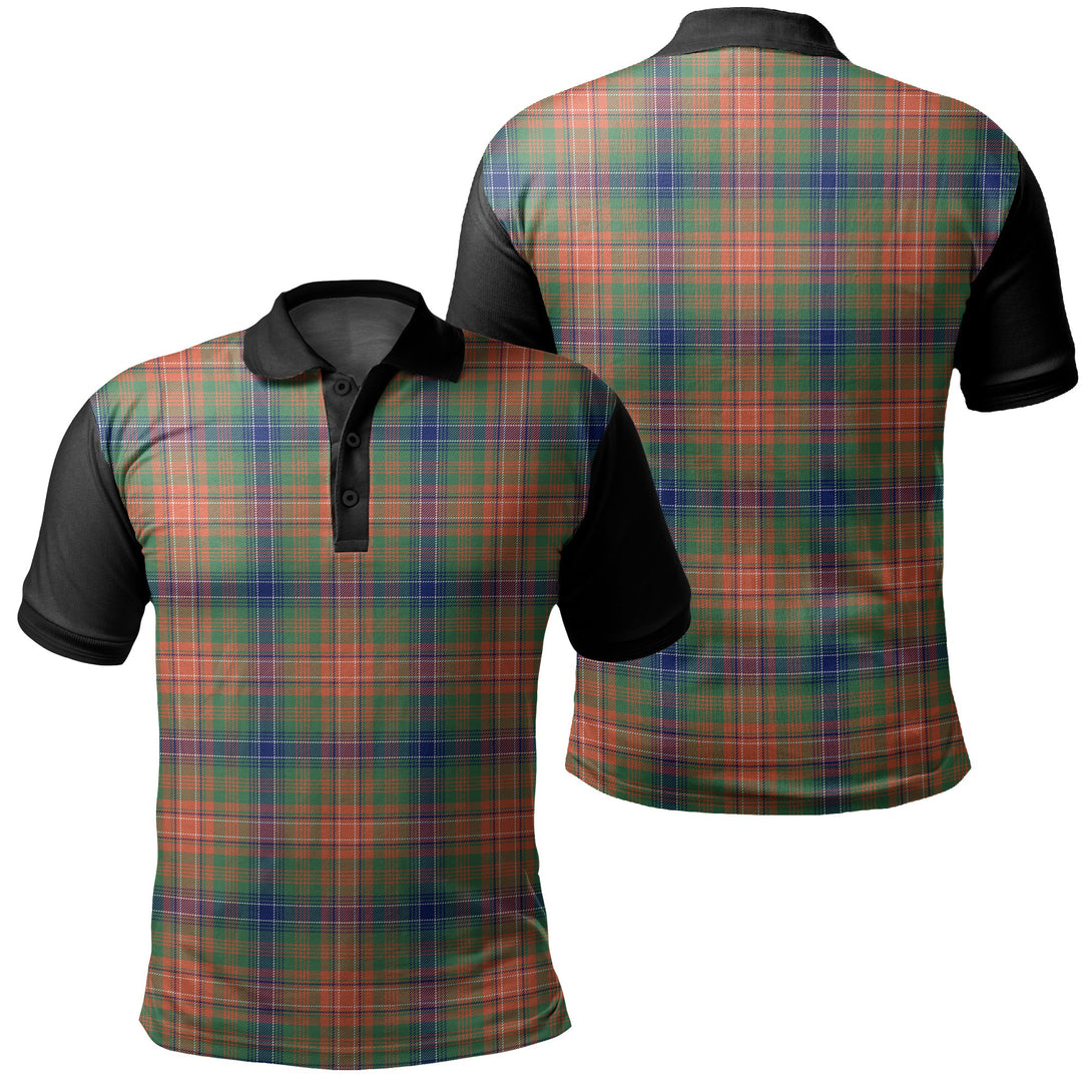 Wilson Ancient Tartan Classic Polo Shirt Black Neck 1 Style