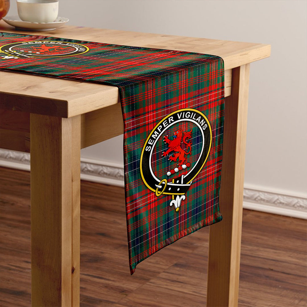 Wilson Modern Clan Badge Tartan Table Runner